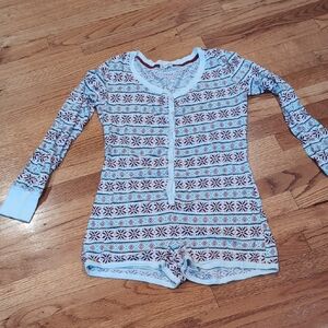 Cosmic Love Festive Patterned Onesie Pajama